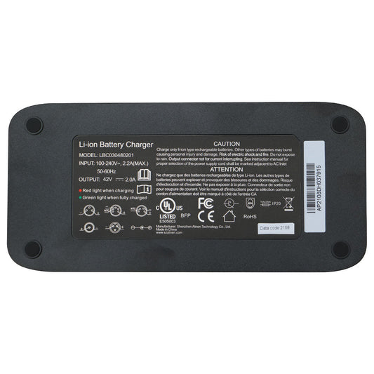 EUNORAU 36V2A X1.0 AU/NZ Ebike Charger