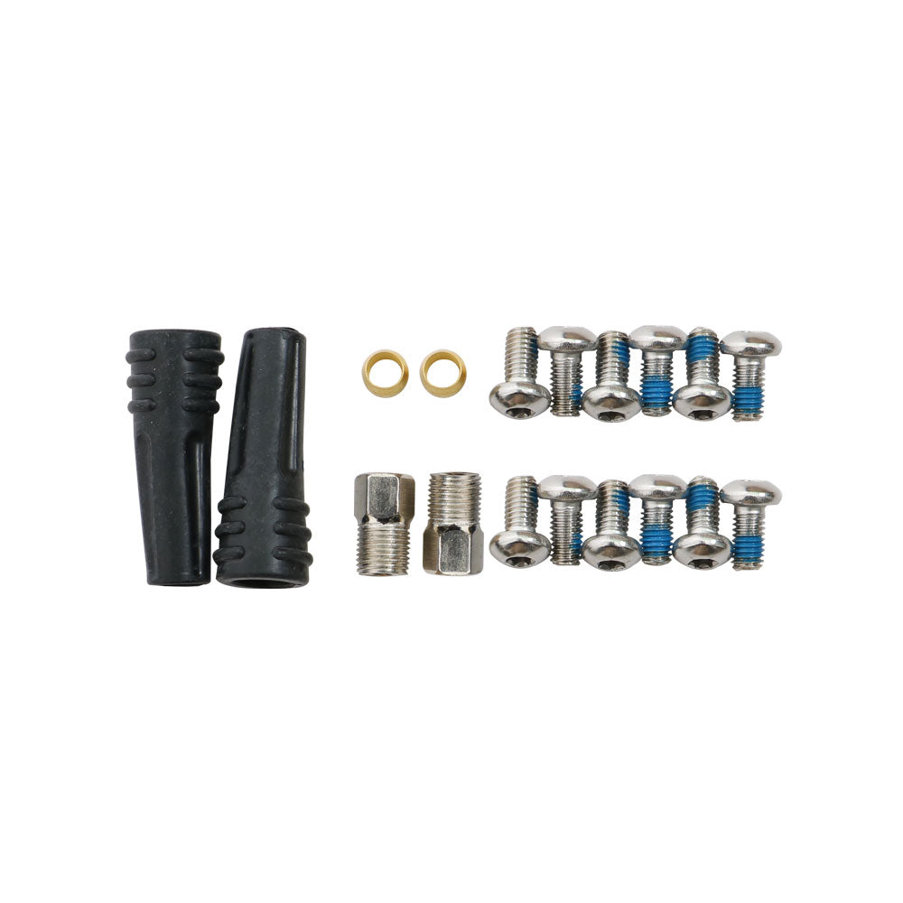 EUNORAU 2-Piston 1.0 Hydraulic Brake Set with 180MM Disc Rotors