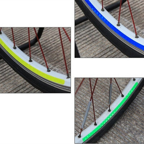 Fluorescent MTB Bike Bicycle Sticker Cycling Wheel