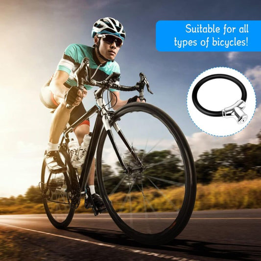 Zinc Alloy Bike Cable Lock | Anti-Theft | Universal Fit | MTB Road E-Bike