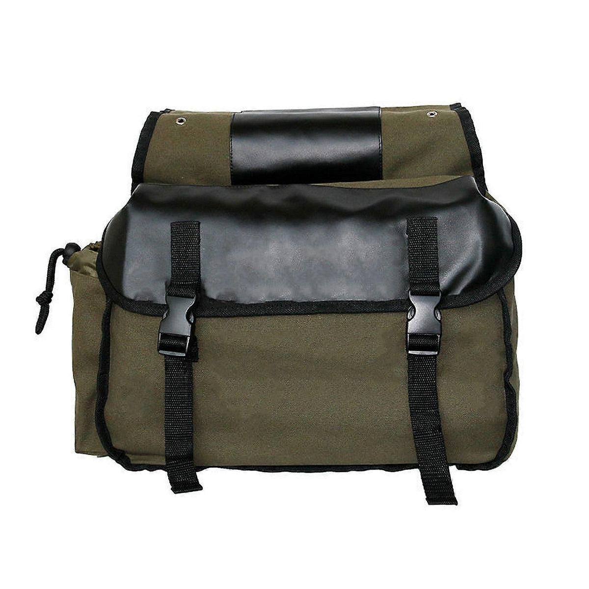 Bicycle Pannier Bag, Durable Rear Rack Storage Bag with Double Side Design for Mountain Bike, Road Bike, Folding Bike and Cycling Accessories - Black
