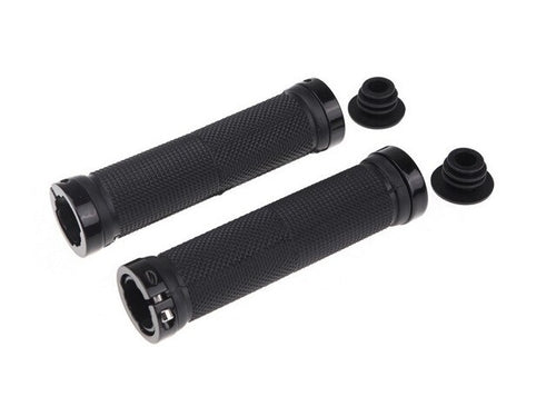 1Pair Bike handlegrip bar ends Rubber Mountain MTB