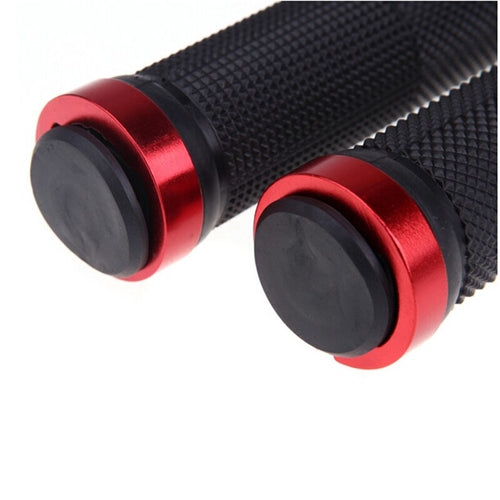 1Pair Bike handlegrip bar ends Rubber Mountain MTB