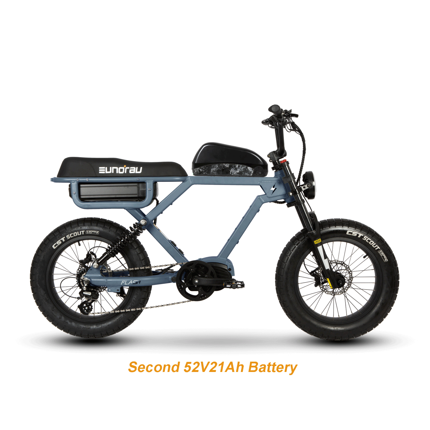 EUNORAU 52V21Ah Secondary Battery for FLASH Ebike