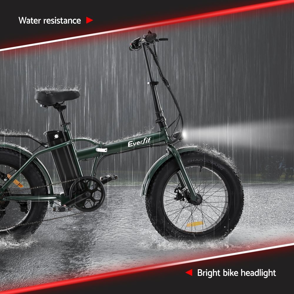 20" Folding Electric Bike Urban City Bicycle eBike Rechargeable Everfit