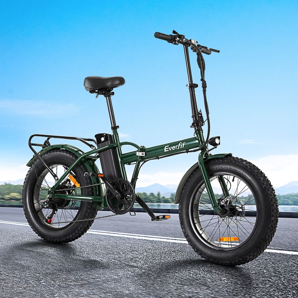 20" Folding Electric Bike Urban City Bicycle eBike Rechargeable Everfit