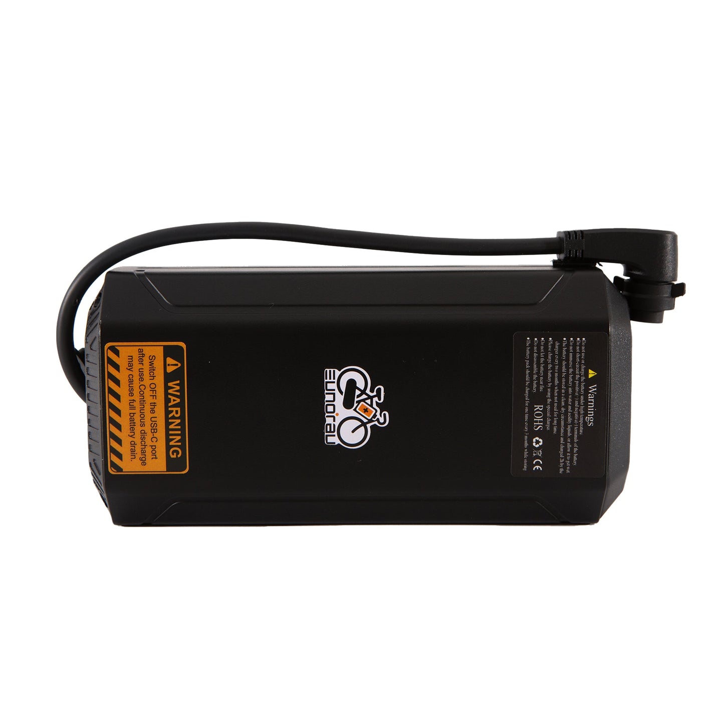 EUNORAU 48V5AH Secondary E-Bike Battery with Type-C Port