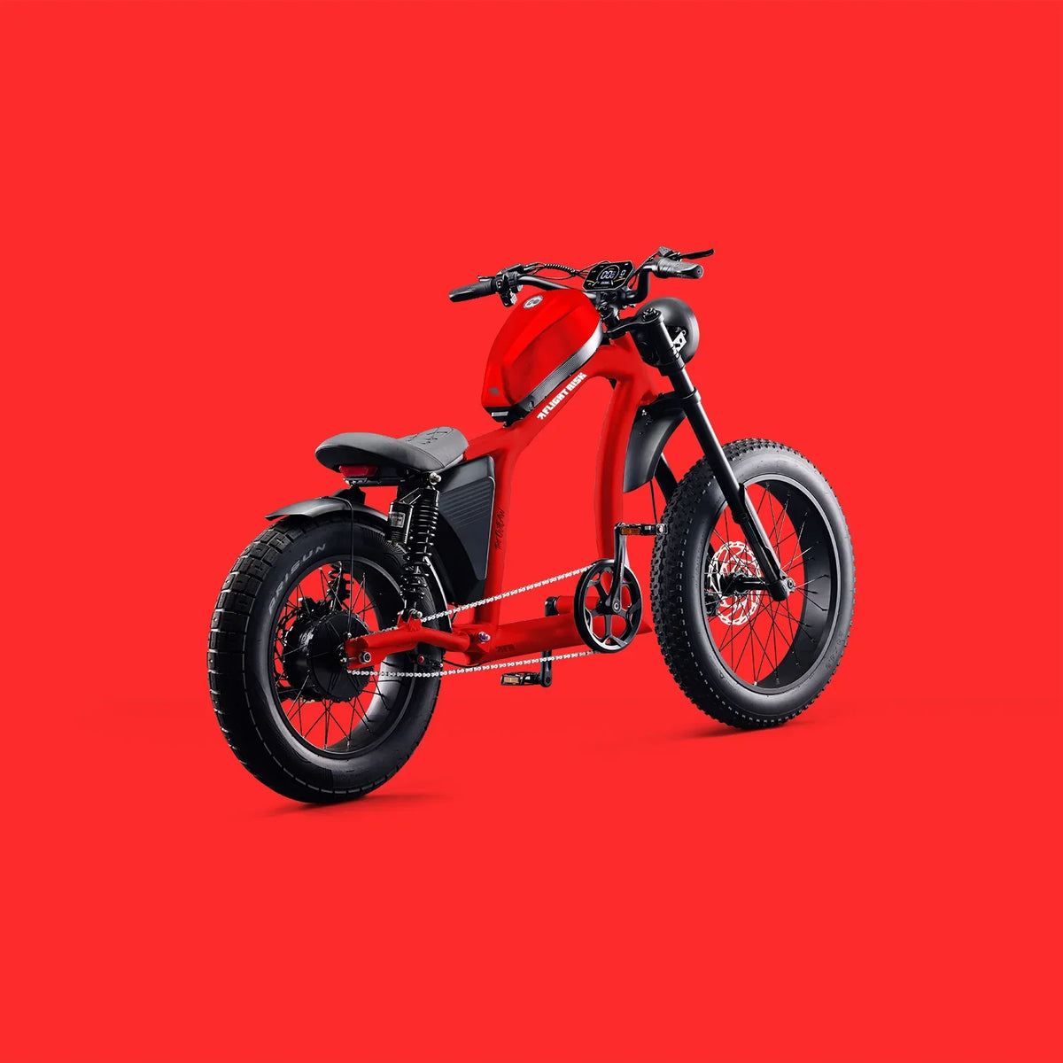 FLIGHT RISK FR666 CRUISER FAT TYRE E-BIKE ⚡⚡⚡