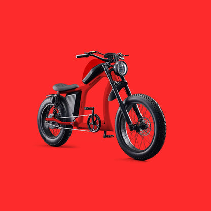 FLIGHT RISK FR666 CRUISER FAT TYRE E-BIKE ⚡⚡⚡