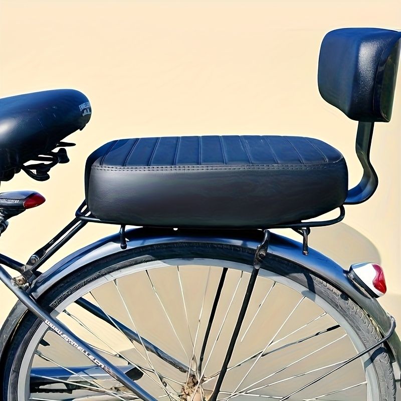bicycle rear seat cushion, thickened seat, backrest for bicycle, road bicycle accessory, high quality bicycle parts, cycling comfort, bike seat cushion Australia
