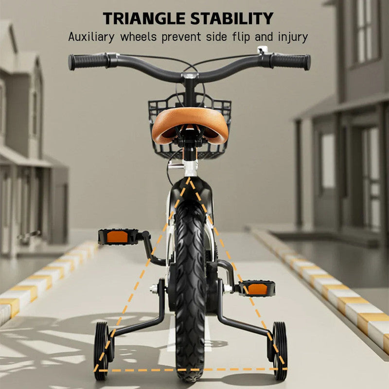 Kids Bike for 3-7 Years with Basket