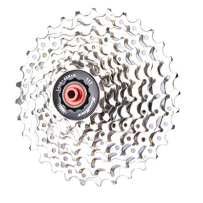 1 Pair Speed Chain Stainless Steel Buckle Chain for Bicycle Maintenance 9 Bike Chain Silver