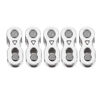 Master Link for Bicycle Chain, Bike Chain Missing Link, Quick Link Connector MTB Road Mountain Bicycle, 5 Pairs Bicycle