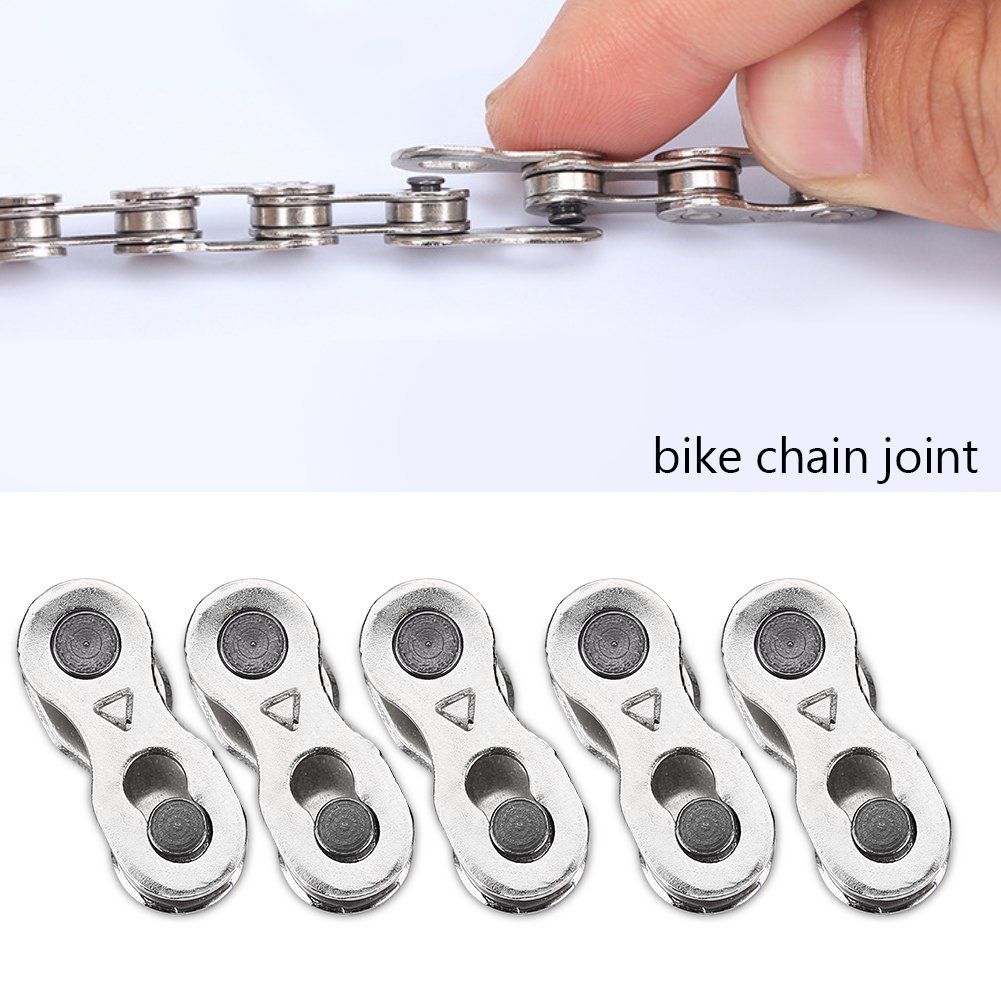 Master Link for Bicycle Chain, Bike Chain Missing Link, Quick Link Connector MTB Road Mountain Bicycle, 5 Pairs Bicycle