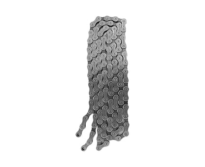 Mountain Bike Chain Electroplating Flexible Sturdy 116 Links Steel Anti Corrosion Bicycle Chain for Cycling - D