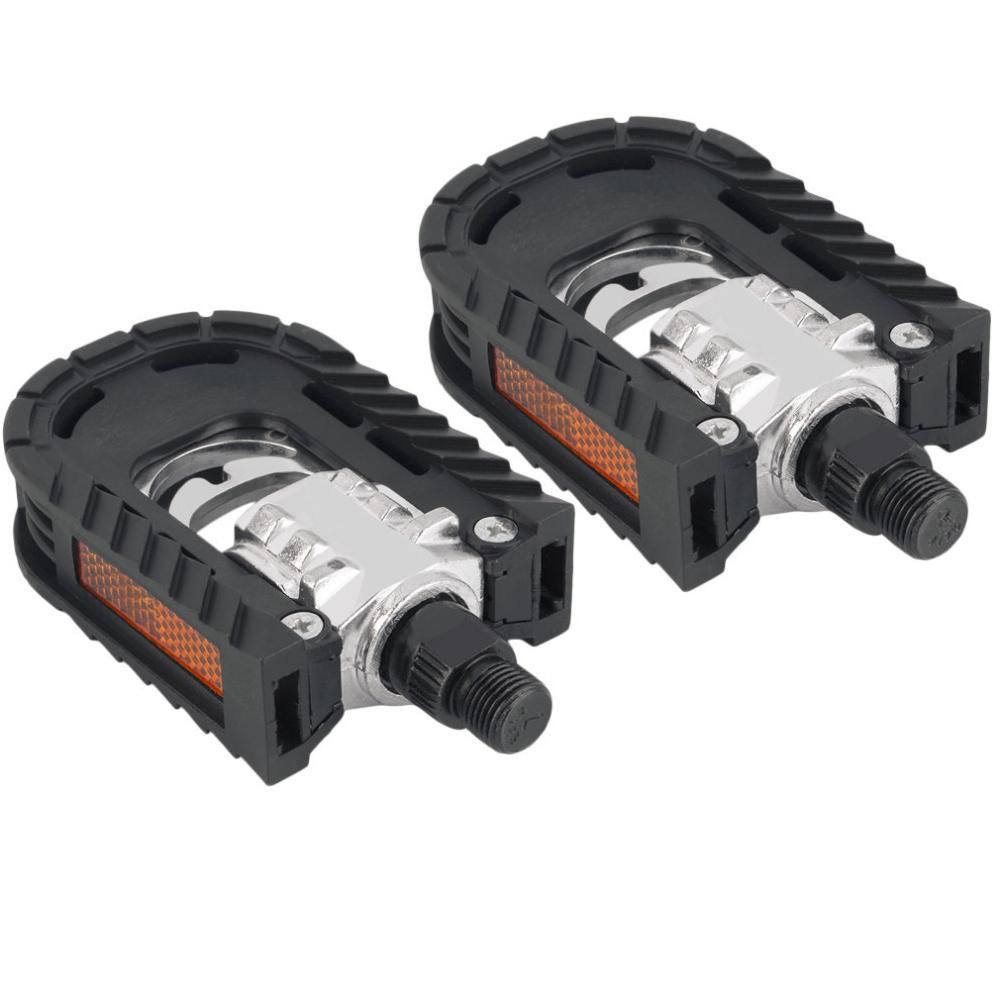 Collapsible Aluminium Flat Pedals | BMX MTB Bike | 2 Pack