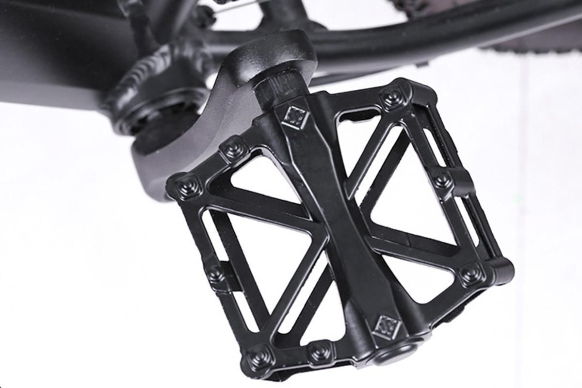 Aluminium Alloy Bike Pedals Wide Platform | MTB & Road Bikes | Black