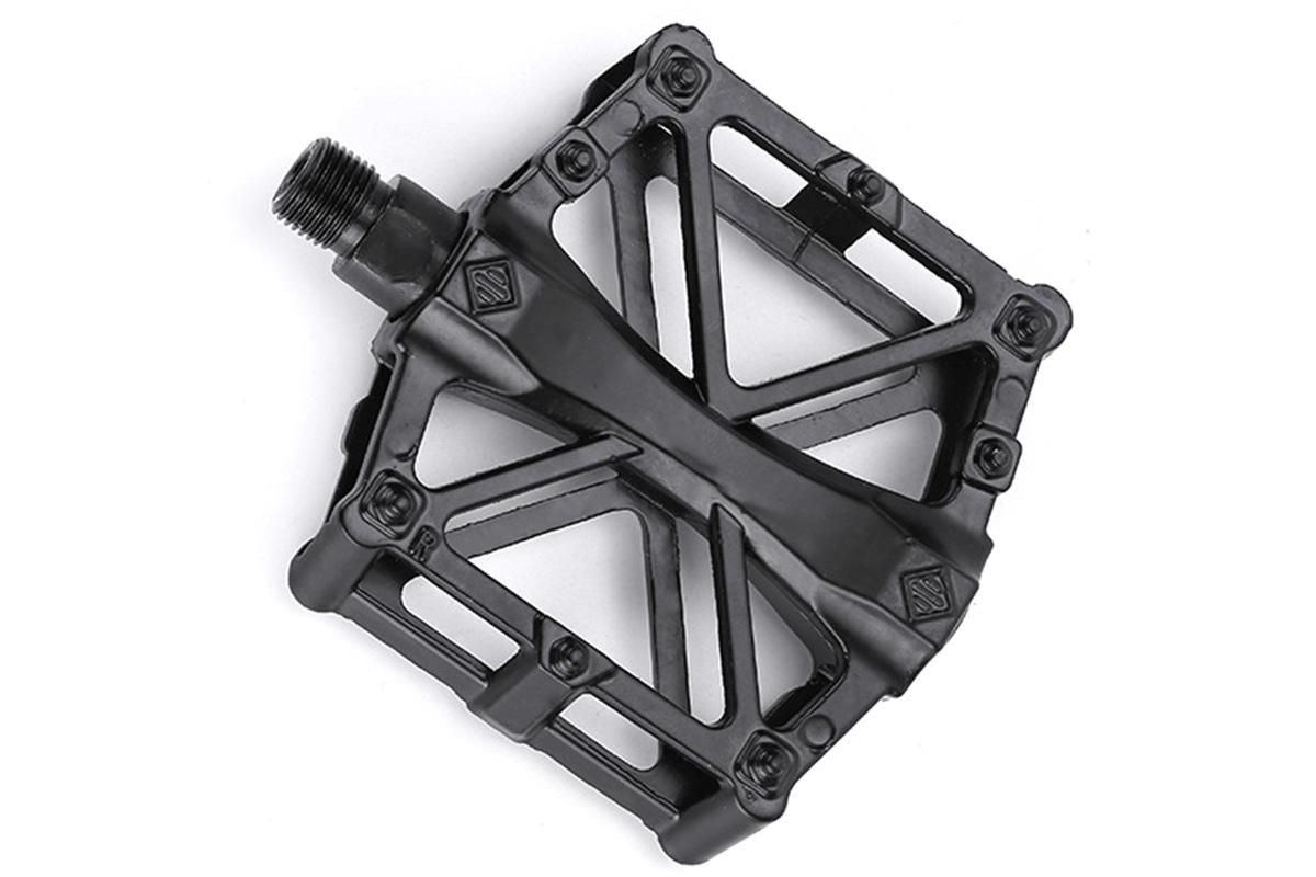Aluminium Alloy Bike Pedals Wide Platform | MTB & Road Bikes | Black