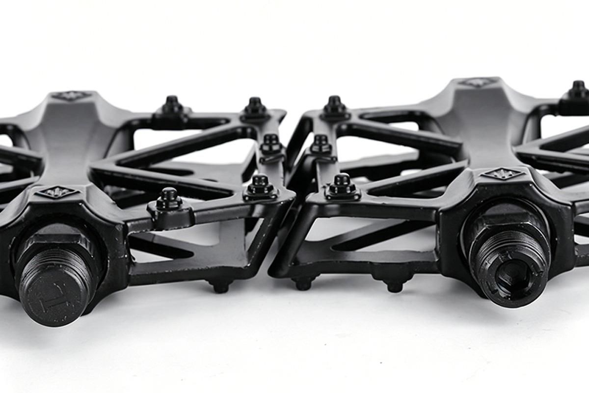 Aluminium Alloy Bike Pedals Wide Platform | MTB & Road Bikes | Black
