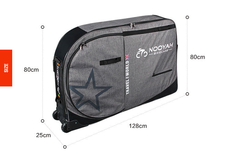 BROTHER BROTHER Bike Travel Bag | Hard Case | Plane & Boat Transport | 29er 700c