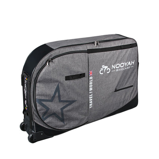 NOOYAH Bike Travel Bag | Hard Case | Plane & Boat Transport | 29er 700c