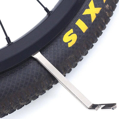3Pcs Bike Tire Lever Tyre Changing Tool Bicycle Tire Levers Steel Repair Kit Au