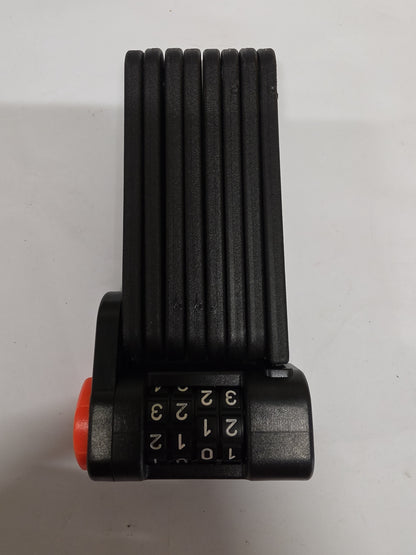 Heavy Duty Bike Combination Lock And Mounting case. Bike lock