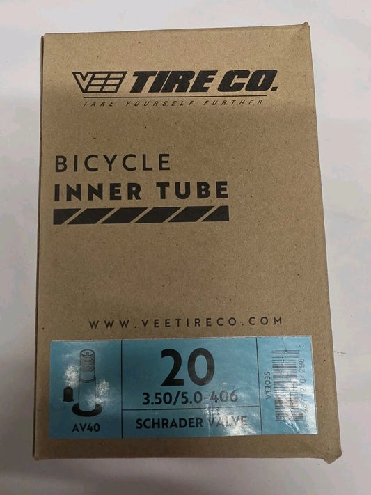 Bicycle Inner Tube 20x3.5-5" 20×4" Vee Tire Co 20" X 4"