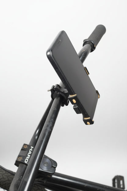 DYU Aluminium 4-Claw Bike Phone Holder – Universal Handlebar Mount