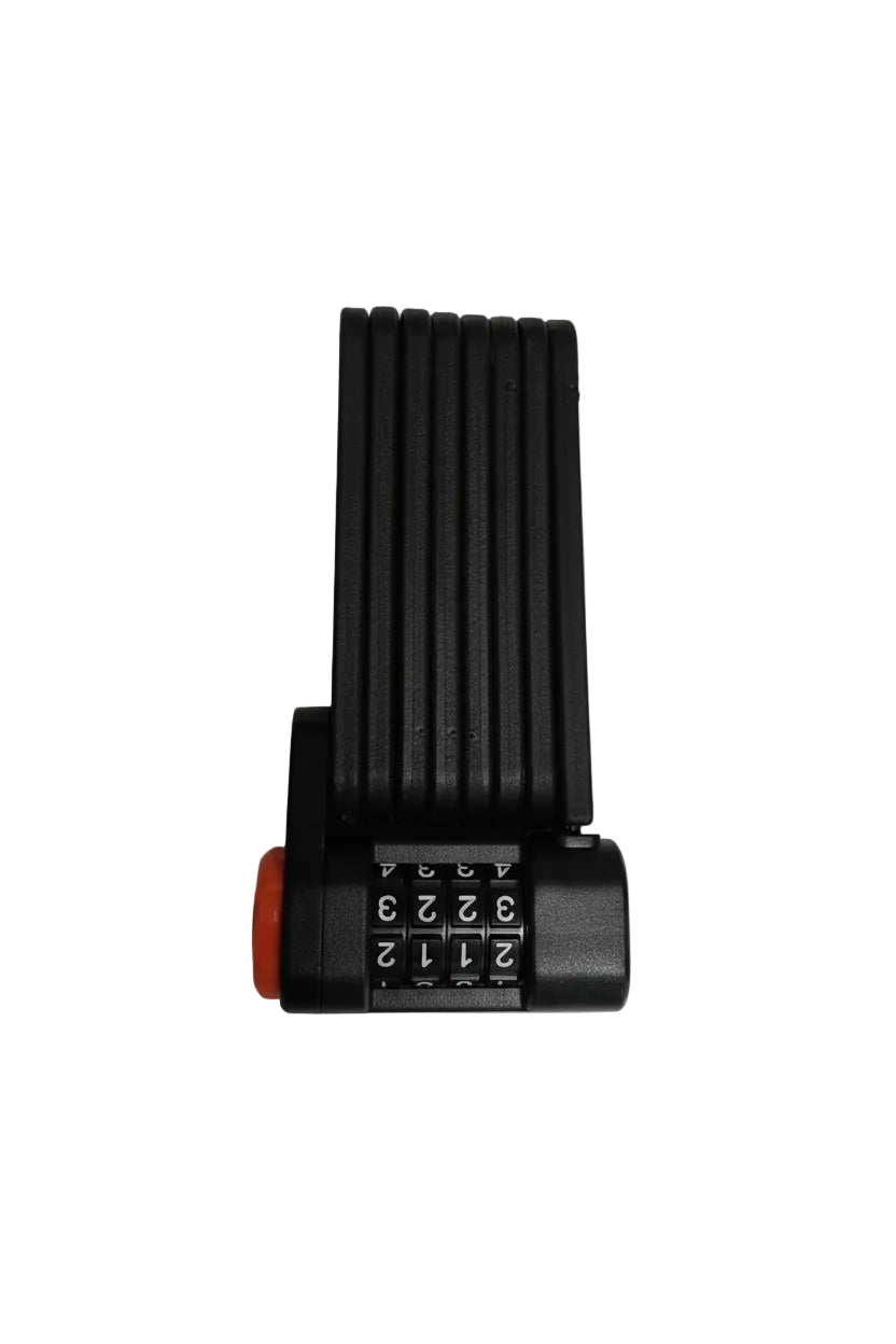 Heavy Duty Folding Bike Combination Lock with Frame Mount – 4 Digit Security